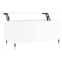 Couchtisch aus glänzend weißem Sperrholz, 90 x 44,5 x 45 cm von , Couchtisch - Ref: Foro24-830966, Preis: 73,18 €, Rabatt: %