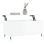 Couchtisch aus glänzend weißem Sperrholz, 90 x 44,5 x 45 cm von , Couchtisch - Ref: Foro24-830966, Preis: 73,18 €, Rabatt: %