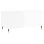 Couchtisch aus glänzend weißem Sperrholz, 90 x 44,5 x 45 cm von , Couchtisch - Ref: Foro24-830966, Preis: 74,08 €, Rabatt: %