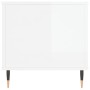 Couchtisch aus glänzend weißem Sperrholz, 90 x 44,5 x 45 cm von , Couchtisch - Ref: Foro24-830966, Preis: 74,08 €, Rabatt: %