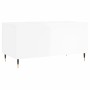 Couchtisch aus glänzend weißem Sperrholz, 90 x 44,5 x 45 cm von , Couchtisch - Ref: Foro24-830966, Preis: 74,08 €, Rabatt: %