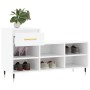 Weißer Schuhschrank aus Sperrholz, 102 x 36 x 60 cm von , Schuhregale und Schuhorganisatoren - Ref: Foro24-831356, Preis: 64,...