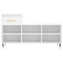 White plywood shoe cabinet 102x36x60 cm by , Shoe racks and shoe organizers - Ref: Foro24-831356, Price: 64,52 €, Discount: %