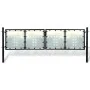 Black garden fence gate 300x150 cm by vidaXL, garden gates - Ref: Foro24-141691, Price: 357,80 €, Discount: %