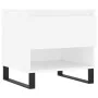 Mesa de centro madera de ingeniería blanco 50x46x50 cm de , Mesas de centro - Ref: Foro24-830924, Precio: 46,04 €, Descuento: %