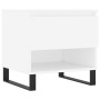 Mesa de centro madera de ingeniería blanco 50x46x50 cm de , Mesas de centro - Ref: Foro24-830924, Precio: 46,49 €, Descuento: %
