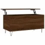 Couchtisch aus braunem Eichensperrholz, 90 x 44,5 x 45 cm von , Couchtisch - Ref: Foro24-830979, Preis: 68,90 €, Rabatt: %
