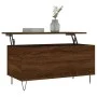 Couchtisch aus braunem Eichensperrholz, 90 x 44,5 x 45 cm von , Couchtisch - Ref: Foro24-830979, Preis: 68,90 €, Rabatt: %
