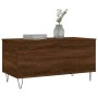 Brown oak plywood coffee table 90x44.5x45 cm by , Coffee table - Ref: Foro24-830979, Price: 69,73 €, Discount: %