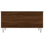 Brown oak plywood coffee table 90x44.5x45 cm by , Coffee table - Ref: Foro24-830979, Price: 69,73 €, Discount: %