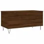 Couchtisch aus braunem Eichensperrholz, 90 x 44,5 x 45 cm von , Couchtisch - Ref: Foro24-830979, Preis: 68,90 €, Rabatt: %