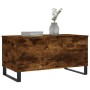 Mesa de centro madera contrachapada roble ahumado 90x44,5x45 cm de , Mesas de centro - Ref: Foro24-830985, Precio: 60,71 €, D...