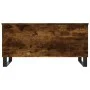 Couchtisch aus geräuchertem Eichensperrholz, 90 x 44,5 x 45 cm von , Couchtisch - Ref: Foro24-830985, Preis: 60,05 €, Rabatt: %