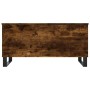 Mesa de centro madera contrachapada roble ahumado 90x44,5x45 cm de , Mesas de centro - Ref: Foro24-830985, Precio: 60,71 €, D...