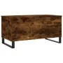 Couchtisch aus geräuchertem Eichensperrholz, 90 x 44,5 x 45 cm von , Couchtisch - Ref: Foro24-830985, Preis: 60,05 €, Rabatt: %