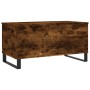 Mesa de centro madera contrachapada roble ahumado 90x44,5x45 cm de , Mesas de centro - Ref: Foro24-830985, Precio: 60,71 €, D...