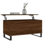 Couchtisch aus braunem Eichensperrholz, 90 x 44,5 x 45 cm von , Couchtisch - Ref: Foro24-830987, Preis: 63,33 €, Rabatt: %