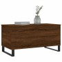 Couchtisch aus braunem Eichensperrholz, 90 x 44,5 x 45 cm von , Couchtisch - Ref: Foro24-830987, Preis: 63,33 €, Rabatt: %