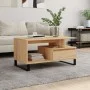 Couchtisch aus Sonoma-Eichensperrholz, 90 x 49 x 45 cm von , Couchtisch - Ref: Foro24-831031, Preis: 70,03 €, Rabatt: %