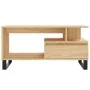 Couchtisch aus Sonoma-Eichensperrholz, 90 x 49 x 45 cm von , Couchtisch - Ref: Foro24-831031, Preis: 70,03 €, Rabatt: %