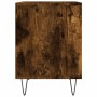 Nachttische 2 Stück, Holzwerkstoff, geräucherte Eiche, 40 x 35 x 50 cm von , Nachttische - Ref: Foro24-830727, Preis: 45,21 €...