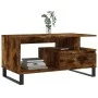 Couchtisch aus geräuchertem Eichensperrholz, 90 x 49 x 45 cm von , Couchtisch - Ref: Foro24-831033, Preis: 62,51 €, Rabatt: %