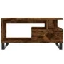 Couchtisch aus geräuchertem Eichensperrholz, 90 x 49 x 45 cm von , Couchtisch - Ref: Foro24-831033, Preis: 62,51 €, Rabatt: %