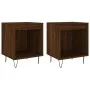 Nachttische, 2 Stück, Eichenbraun, Holzwerkstoff, 40 x 35 x 50 cm von , Nachttische - Ref: Foro24-830731, Preis: 45,86 €, Rab...
