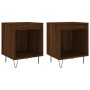 Nightstands 2 pcs oak brown engineered wood 40x35x50 cm by , Nightstands - Ref: Foro24-830731, Price: 46,34 €, Discount: %