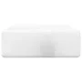 Square ceramic sink with faucet hole and white drain. by vidaXL, Sinks - Ref: Foro24-141940, Price: 61,99 €, Discount: %
