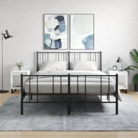 Nightstands 2 pcs engineered wood white 40x35x50 cm by , Nightstands - Ref: Foro24-830733, Price: 48,21 €, Discount: %