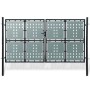 Schwarzes Gartenzauntor 300x225 cm von vidaXL, Gartentore - Ref: Foro24-141694, Preis: 580,35 €, Rabatt: %