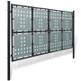 Schwarzes Gartenzauntor 300x225 cm von vidaXL, Gartentore - Ref: Foro24-141694, Preis: 580,35 €, Rabatt: %