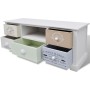 French-style wooden TV stand by vidaXL, TV Furniture - Ref: Foro24-242879, Price: 117,16 €, Discount: %