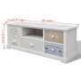 French-style wooden TV stand by vidaXL, TV Furniture - Ref: Foro24-242879, Price: 117,16 €, Discount: %