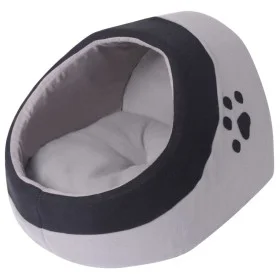 Cama cubo para gatos tamaño L gris y negra by vidaXL, Cat beds - Ref: Foro24-131369, Price: 32,80 €, Discount: %