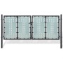 Black garden fence gate 300x175 cm by vidaXL, garden gates - Ref: Foro24-141692, Price: 533,11 €, Discount: %