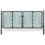 Black garden fence gate 300x175 cm by vidaXL, garden gates - Ref: Foro24-141692, Price: 523,62 €, Discount: %