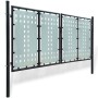 Black garden fence gate 300x175 cm by vidaXL, garden gates - Ref: Foro24-141692, Price: 533,11 €, Discount: %