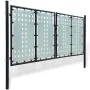 Black garden fence gate 300x175 cm by vidaXL, garden gates - Ref: Foro24-141692, Price: 523,62 €, Discount: %