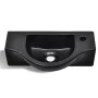 Ceramic sink with black tap/drain hole by vidaXL, Sinks - Ref: Foro24-141931, Price: 78,53 €, Discount: %