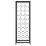 Wine rack for 27 bottles black wrought iron 34x18x100 cm by , Wine racks - Ref: Foro24-358365, Price: 91,22 €, Discount: %