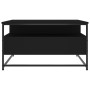 Schwarzer Couchtisch aus Holzwerkstoff, 80 x 80 x 45 cm von , Couchtisch - Ref: Foro24-835289, Preis: 99,61 €, Rabatt: %