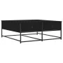 Black engineered wood coffee table 100x99x40 cm by , Coffee table - Ref: Foro24-835294, Price: 86,16 €, Discount: %