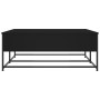 Mesa de centro madera de ingeniería negro 100x99x40 cm de , Mesas de centro - Ref: Foro24-835294, Precio: 87,52 €