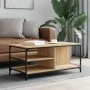 Sonoma oak plywood coffee table 100x50x45 cm by , Coffee table - Ref: Foro24-835305, Price: 61,66 €, Discount: %