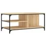 Sonoma oak plywood coffee table 100x50x45 cm by , Coffee table - Ref: Foro24-835305, Price: 61,66 €, Discount: %