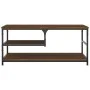 Brown oak engineered wood coffee table 90x49x40 cm by , Coffee table - Ref: Foro24-835313, Price: 55,49 €, Discount: %