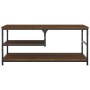 Mesa de centro madera de ingeniería roble marrón 90x49x40 cm de , Mesas de centro - Ref: Foro24-835313, Precio: 56,16 €, Desc...