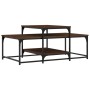 Couchtisch aus braunem Eichenholzwerkstoff, 102 x 60 x 45 cm von , Couchtisch - Ref: Foro24-835318, Preis: 46,27 €, Rabatt: %